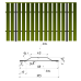  Колір: RAL 6020