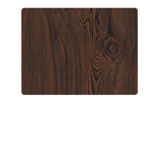 Металопрофіль  Профнастил під дерево Венге Woodlike (brown wenge)