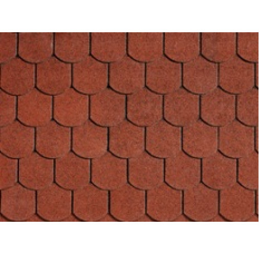 БІТУМНА ЧЕРЕПИЦЯ Superglass Biber Tile Red